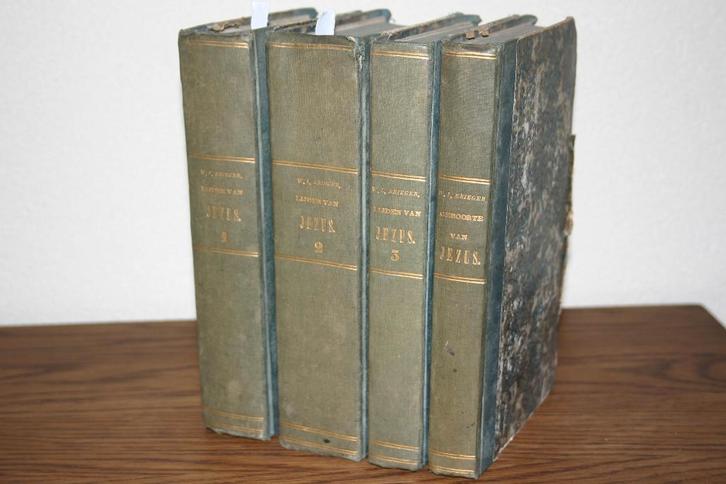 Krieger - Geboorte en het sterven van onzen Heere 1783-1801), Antiek en Kunst, Antiek | Boeken en Bijbels, Ophalen of Verzenden