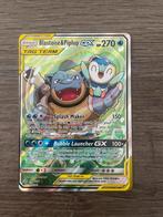 Tag Team Blastoise & Piplup #215/236 - Cosmic Eclipse, Hobby en Vrije tijd, Verzamelkaartspellen | Pokémon, Ophalen of Verzenden