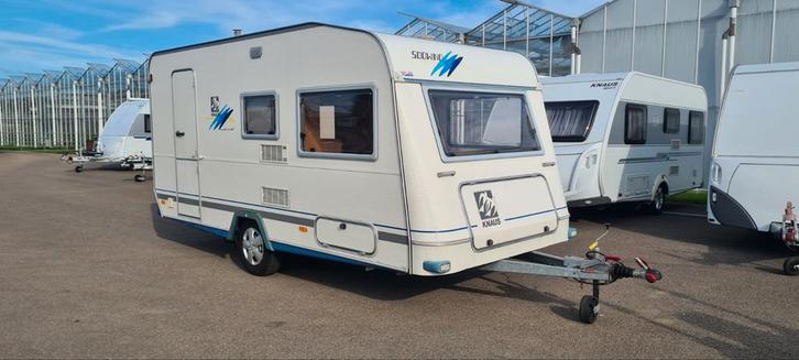 Knaus As Good As Gold, Caravans en Kamperen, Caravans, Bedrijf, tot en met 4, 750 - 1000 kg, Rondzit, Knaus, Dwarsbed, Gascomfoor