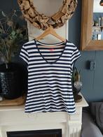 Tshirt top wit blauw gestreept maat 44 atmosfeer, Kleding | Dames, Atmosphere, Maat 42/44 (L), Ophalen of Verzenden, Zo goed als nieuw