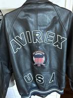 Avirex vintage jas leer 80/90 jaren, Ophalen of Verzenden, Tweedehands, Jas | leer