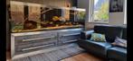 Groot aquarium 260x80x60 inc frame/ onderkast, Ophalen, Gebruikt, Leeg aquarium