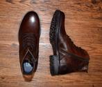 Jack & Jones - leren JFW ORCA boots Brown cognac - maat 41, Bruin, Boots, Nieuw, Ophalen of Verzenden
