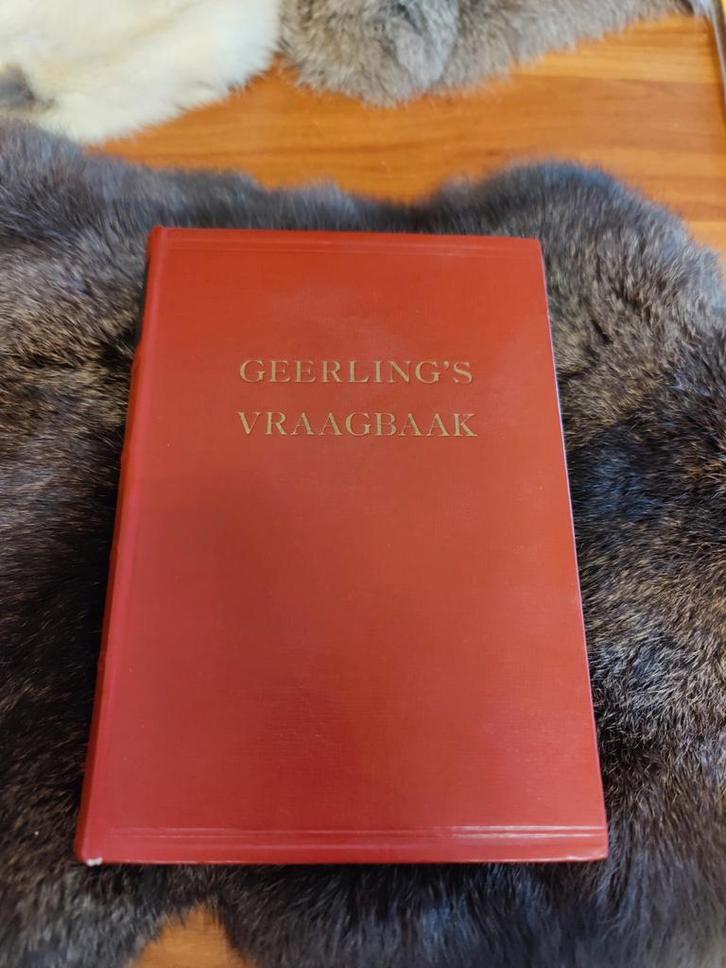 Geerling's Vraagbaak 1951: Brieven & Oude Wetten!, Antiek en Kunst, Antiek | Boeken en Bijbels, Ophalen