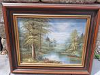 Schilderij Austin 54x44cm met houten lijst, Ophalen