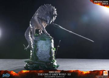 First 4 Figures - Dark Souls, Great Grey Wolf Sif EX Statue beschikbaar voor biedingen