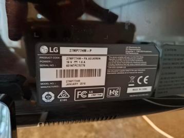 LG 27 inch Full HD Monitor beschikbaar voor biedingen