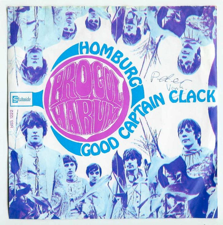 Procol Harum - Homburg, originele single uit 1967, Cd's en Dvd's, Vinyl Singles, Gebruikt, Single, Pop, 7 inch, Ophalen