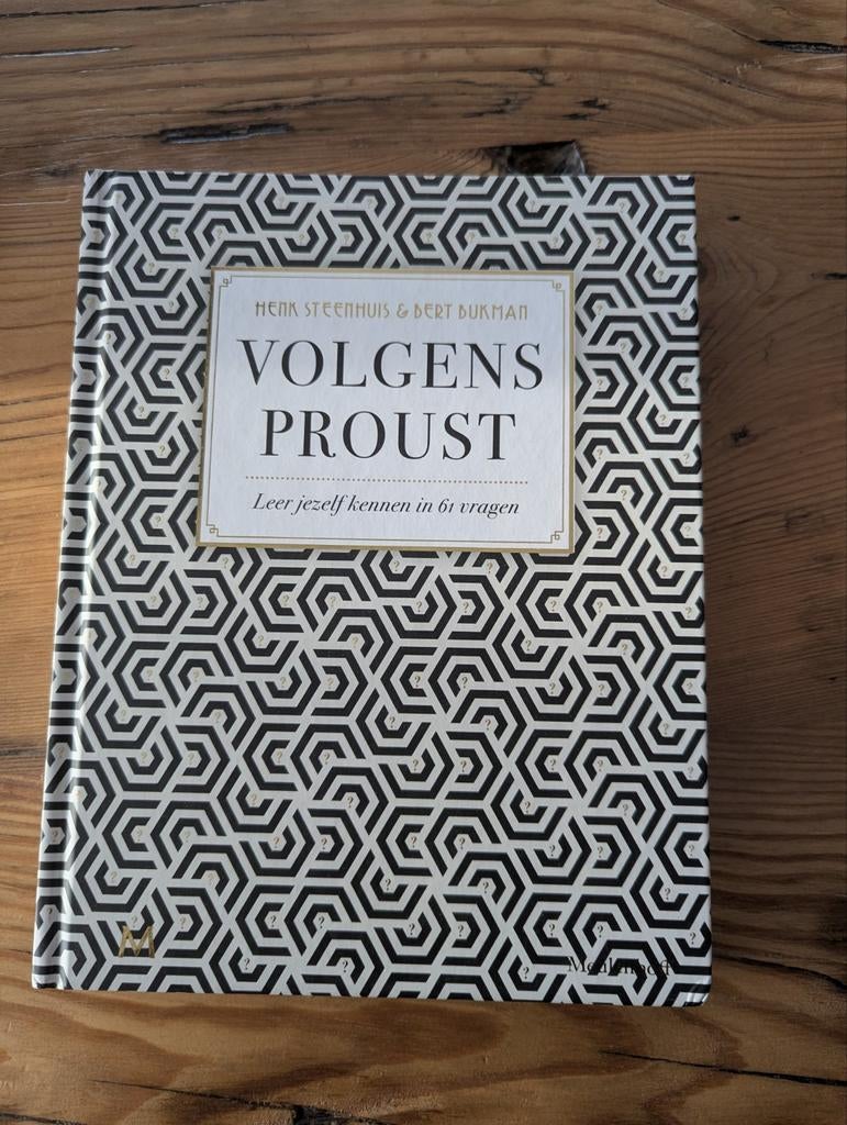 Bert Bukman - Volgens Proust, Boeken, Overige Boeken, Zo goed als nieuw, Ophalen of Verzenden