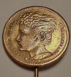 KONINGIN WILHELMINA SPELD, Postzegels en Munten, Penningen en Medailles, Ophalen of Verzenden, Overige materialen