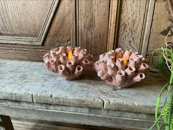 Nieuw set luxe waxinelichthouders Papaver windlichten beschikbaar voor biedingen