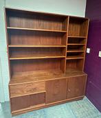 Vintage retro houten kast 150*180* 30/46, Huis en Inrichting, Kasten | Wandmeubels, Ophalen, Gebruikt, Minder dan 150 cm, 150 tot 200 cm