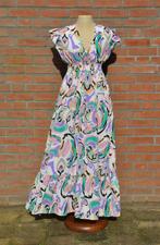 jurk m/l, atelier 1986 jurk m,l, maxi jurk m,L,open rug jurk, Maat 38/40 (M), Overige kleuren, L'atelier 1986, Nieuw