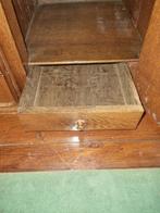 Antieke Eiken Hollandse Secretaire Bureau, Antiek en Kunst, Antiek | Meubels | Kasten, Ophalen