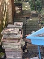 Gratis Tegels 30x30 + Banden, Tuin en Terras, Tegels en Klinkers, Ophalen, Gebruikt, Minder dan 5 m², Beton