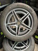 Mercedes EQC W293 AMG velgen met 235/55/19 winterbanden zgan, Gebruikt, Banden en Velgen, Winterbanden, 235 mm