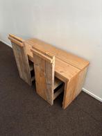Kinderbureau + 2 stoelen van steigerhout, Kinderen en Baby's, Ophalen, Gebruikt, Stoel(en)