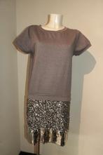 Claudie Pierlot rok zilveren lovertjes plaatjes mt 38, Maat 38/40 (M), Overige kleuren, Verzenden, Claudie Pierlot