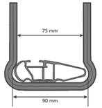 HUUR: XXL beugels voor Hapro Probox of Rider dakkoffer, Auto diversen, Ophalen of Verzenden