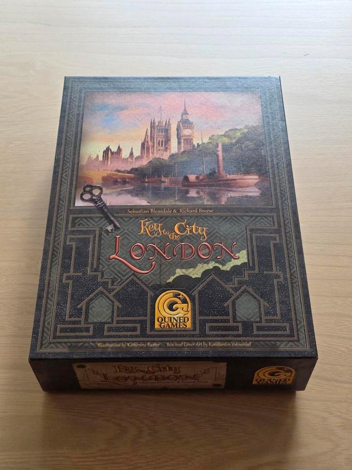 Key to the City: London - Bordspel, Hobby en Vrije tijd, Gezelschapsspellen | Bordspellen, Gebruikt, Drie of vier spelers, Ophalen of Verzenden