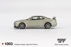Mini GT 1:64 Nissan Skyline GT-R (R34) Vspec II Nur Milleniu, -, Nieuw, Ophalen of Verzenden, Mini GT