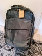 Reistas/rugzak zilverkleur. Handbagage maten, Ophalen, 40 tot 60 cm, 30 cm of meer, Grijs