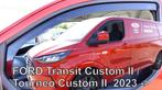 Ford Custom & Tourneo zijwindschermen raamspoilers pasvorm, Auto diversen, Tuning en Styling, Ophalen of Verzenden