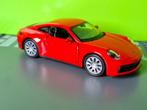 Welly - Porsche 911 Carrera 4S [rood] 1/36, Ophalen of Verzenden, Gebruikt, Auto