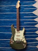 Stratocaster-style partscaster MJT, Ophalen of Verzenden, Gebruikt, Solid body, Fender