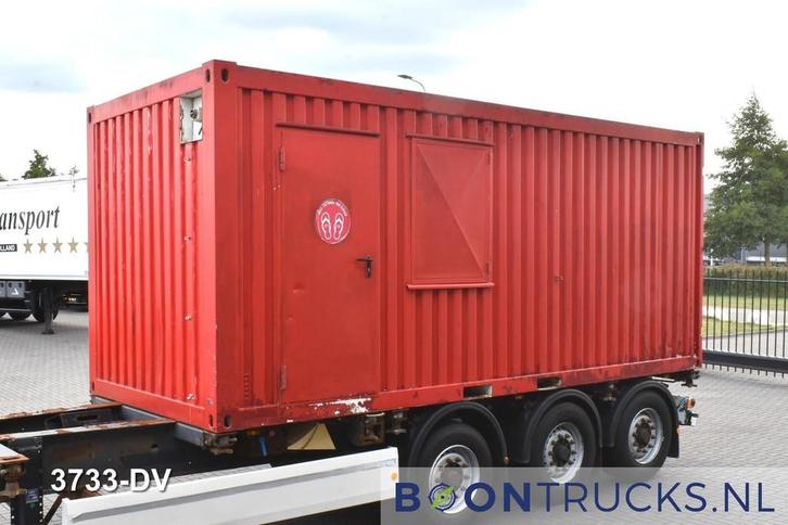Onbekend 20ft CONTAINER | KANTOOR / OPSLAG * VERWARMING * 22, Zakelijke goederen, Machines en Bouw | Keten en Containers