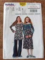 Burda naaipatroon flairbroek, jurk, tuniek. Maat 122 t.m.164, Overige typen, Vrouw, Zo goed als nieuw, Burda