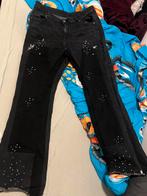 Flared broek, Ophalen, Zo goed als nieuw, Zwart