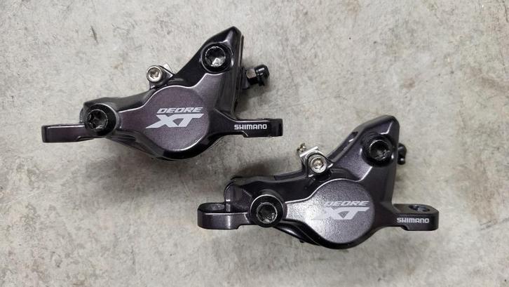 2x Shimano XT remklauw/caliper  br-m8100, Fietsen en Brommers, Fietsonderdelen, Nieuw, Mountainbike, Overige typen, Ophalen of Verzenden