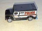 International Armored Car van Matchbox 1/81 police, Ophalen of Verzenden, Zo goed als nieuw, Auto