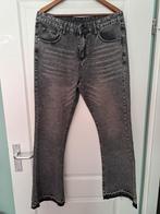 Trendy heren broek met wijde pijpen, Kleding | Heren, Broeken en Pantalons, Ophalen of Verzenden, Nieuw, Maat 52/54 (L), Grijs