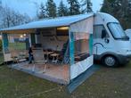 Camper Hymer Fiat B644, Caravans en Kamperen, Integraal, Ringverwarming, Fiat, Treinzit