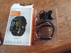 Bluetooth smart watch, Zwart, Nieuw, Ophalen of Verzenden, Denver