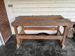 oude werkbank, Doe-het-zelf en Verbouw, Werkbanken, Ophalen, Gebruikt, 70 tot 120 cm