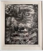 Landschap Aart van Dobbenburgh - ets 11/30, Antiek en Kunst, Ophalen