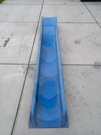 Glijbaan blauw 145-150 cm hoog, kleine bijdrage weg, Kinderen en Baby's, Speelgoed | Buiten | Speeltoestellen, Ophalen, Gebruikt