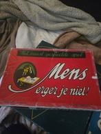 Mens erger je niet - vintage Klassiek Bordspel, Gebruikt, Ophalen of Verzenden, Een of twee spelers, Papita