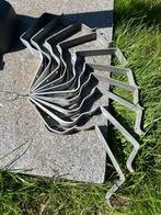 10 Gegalvaniseerde dakgootbeugels 125 mm - grijs., Ophalen, Zo goed als nieuw, 100 tot 250 mm, Overige typen