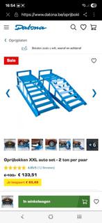 4 oprijbokken, Auto diversen, Ophalen, Zo goed als nieuw