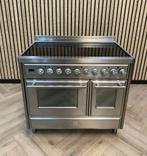 Luxe Boretti Majestic Keramisch 100 cm + 2 Ovens, 60 cm of meer, 5 kookzones of meer, Vrijstaand, 90 tot 95 cm