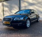 Audi A6 2.4 V6 130KW Multitronic 2006 Zwart AUT TREKHAAk, 1800 kg, Zwart, Zwart, Bedrijf