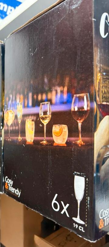 Champagneglazen Set - Cosy & Trendy partij beschikbaar voor biedingen