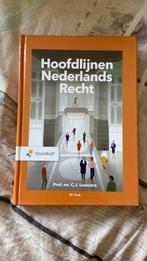 C.J. Loonstra - Hoofdlijnen Nederlands recht, Ophalen of Verzenden, Zo goed als nieuw, C.J. Loonstra