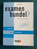 Havo Examenbundel Geschiedenis 2024/2025, Boeken, Schoolboeken, Ophalen of Verzenden, Zo goed als nieuw, HAVO, Geschiedenis