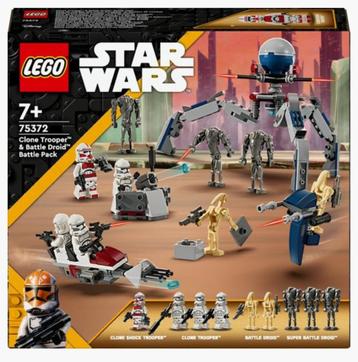 LEGO Star Wars Clone Trooper & Battle Droid 75372 [NEW] beschikbaar voor biedingen
