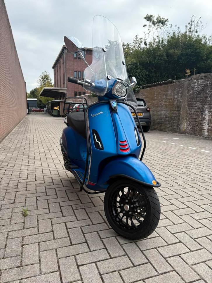 Vespa sprint s e5 2021, Fietsen en Brommers, Scooters | Piaggio, Zo goed als nieuw, Overige modellen, Maximaal 25 km/u, Benzine